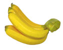 Увеличить - Муляж Бананы связка из 5 штук, артикул 0201014