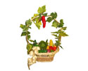 Enlarge - Artificial Vegetable basket, 0201092