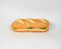 Enlarge - Artificial Sandwich with ham, cheese and cucumber, 01031416