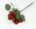 Enlarge - Artificial Raspberry branch, 02181478